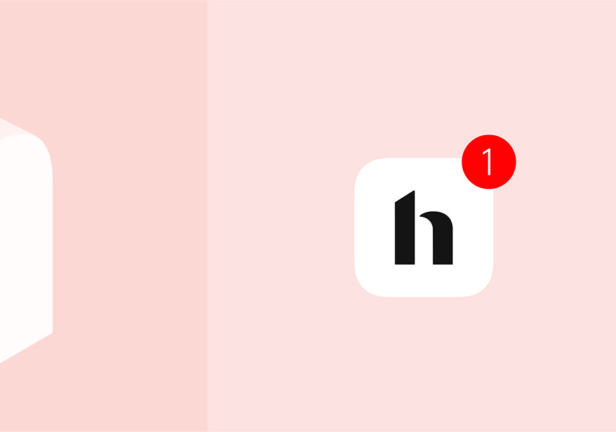 H字母logo設計